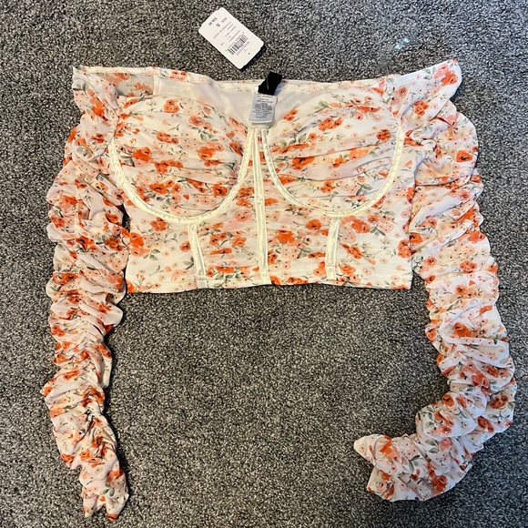 Windsor Bustier Crop Top - Picture 1 of 5